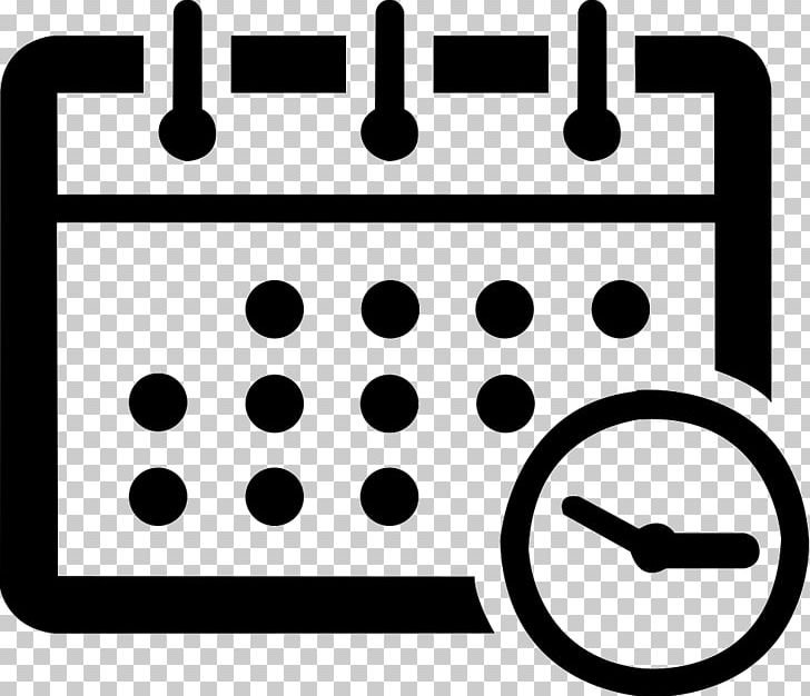 Computer Icons Calendar Date Diary PNG, Clipart, Agenda, Appointment, Area, Black, Black And White Free PNG Download