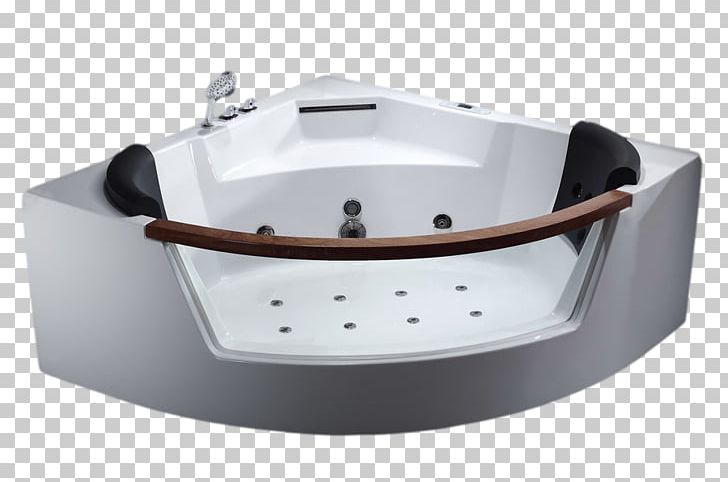 Hot Tub Bathtub Bathroom Plumbing Fixtures Sink PNG, Clipart, Angle, Bathroom, Bathroom Sink, Bathtub, Drain Free PNG Download