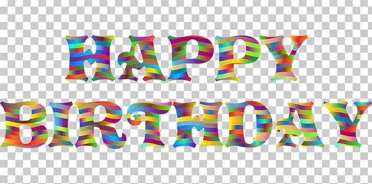 Happy Birthday Color Text PNG, Clipart, Area, Bango, Banner, Birthday, Brand Free PNG Download