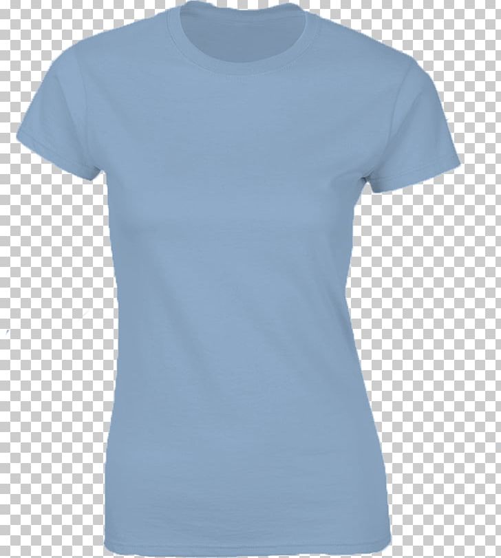 T-shirt Top Polo Shirt Gildan Activewear PNG, Clipart, Active Shirt, Blue, Clothing, Clothing Apparel Printing, Cotton Free PNG Download