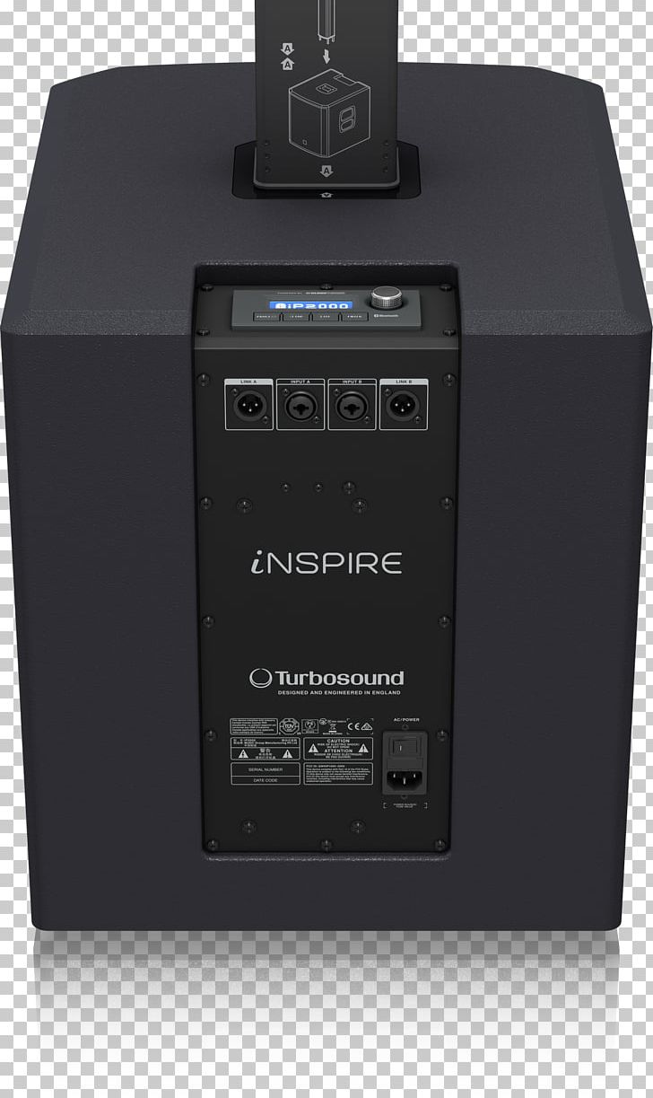 Computer Speakers Turbosound INSPIRE IP2000 Loudspeaker Powered Speakers PNG, Clipart, Amplifier, Audio, Audio Equipment, Audio Power Amplifier, Computer Speaker Free PNG Download