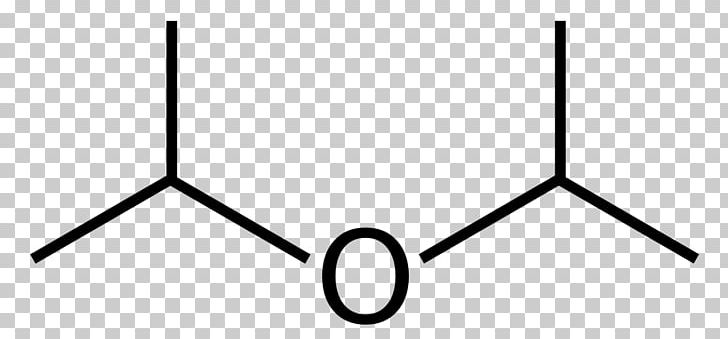 Diisopropyl Ether Structural Formula Di-n-propyl Ether Isopropyl Alcohol PNG, Clipart, Angle, Area, Black, Black And White, Che Free PNG Download