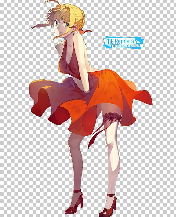 Fate/Extra Fate/Grand Order Saber Fate/stay Night High-heeled Shoe PNG, Clipart, Anime, Art, Bikini, Blond, Bun Free PNG Download
