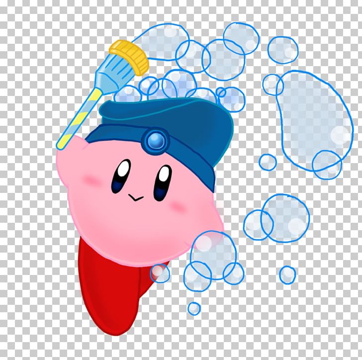 Kirby Drawing PNG, Clipart, Area, Art, Blue, Bubble, Cartoon Free PNG Download