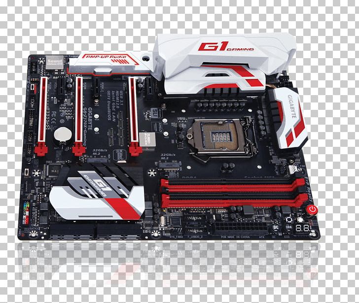 Intel High-Performance Gaming & Audio Mother Board Z170X-Gaming G1 LGA 1151 ATX Motherboard PNG, Clipart, Atx, Computer Component, Computer Cooling, Computer Hardware, Cpu Free PNG Download