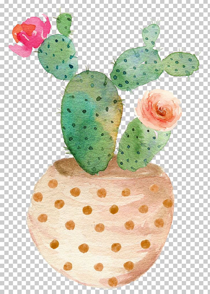 Succulent Plant Watercolor Painting Printing Cactaceae PNG, Clipart, Aesthetic Flower, Art, Beautiful, Cactus, Cactus Watercolor Free PNG Download