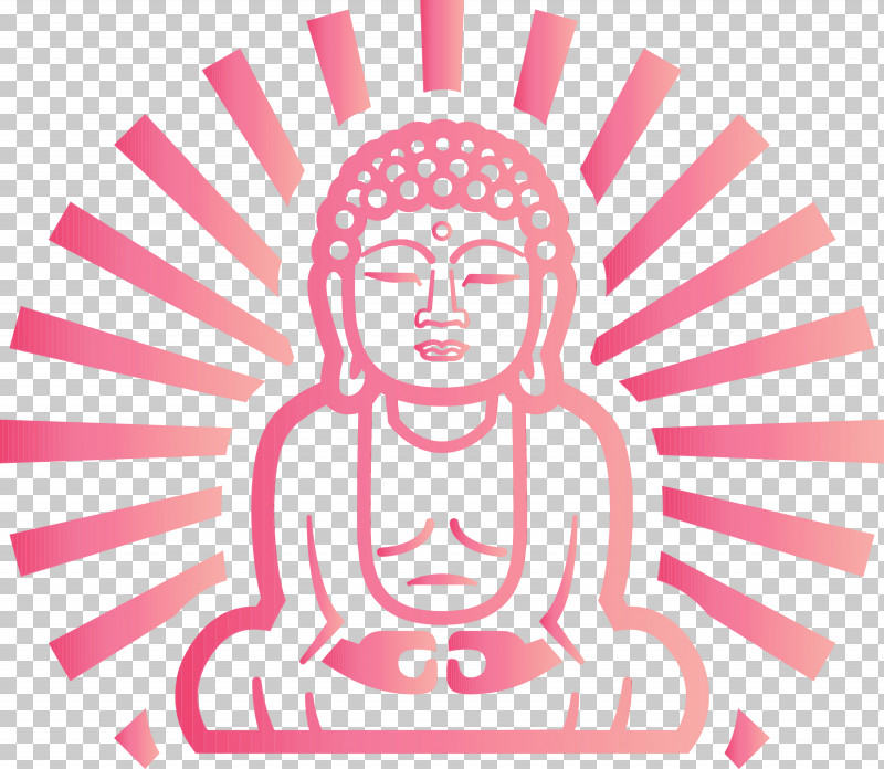 Pink Line Magenta Line Art PNG, Clipart, Buddha, Line, Line Art, Magenta, Paint Free PNG Download