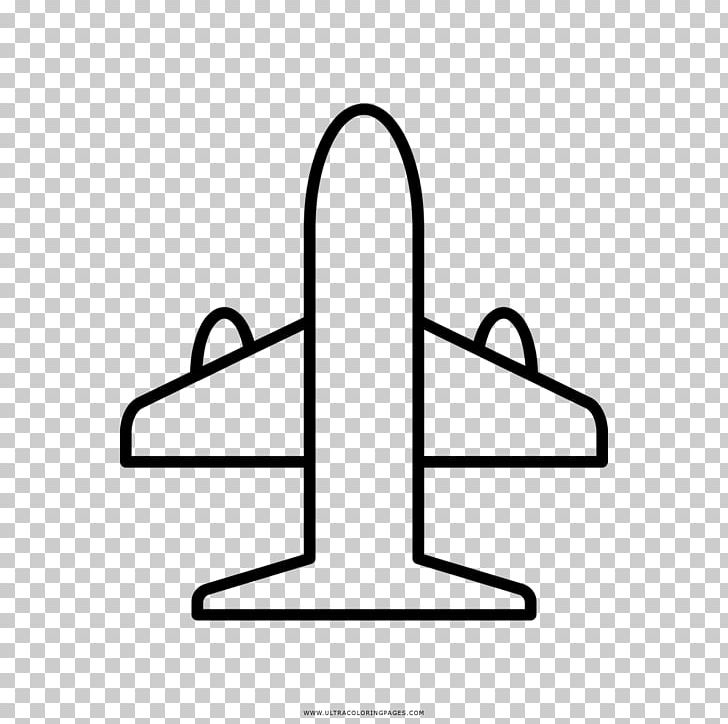 Airplane Drawing Coloring Book Air Transportation PNG, Clipart, Airplane, Air Transportation, Angle, Area, Black And White Free PNG Download