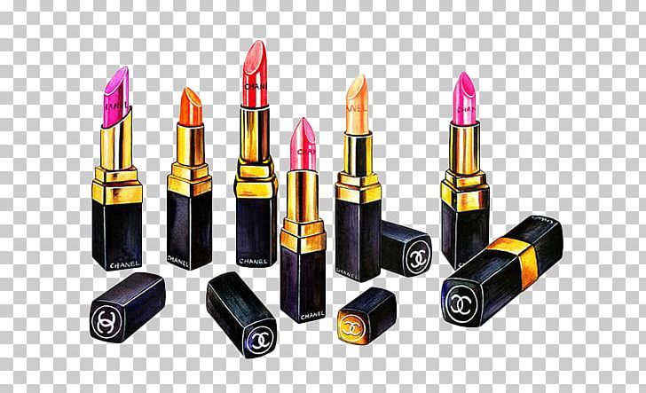 Chanel Lipstick Cosmetics Watercolor Painting Illustration PNG, Clipart, Ammunition, Art, Chanel, Fashion, Fashion Illustration Free PNG Download
