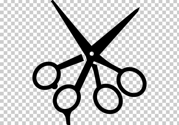 Hair-cutting Shears Cosmetologist Beauty Parlour Scissors PNG, Clipart, Angle, Barber, Beauty Parlour, Black And White, Circle Free PNG Download