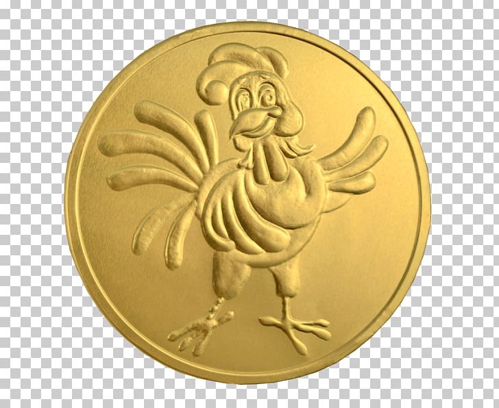 Rooster Gold Coin PNG, Clipart, Chicken, Coin, Galliformes, Gold, Jewelry Free PNG Download