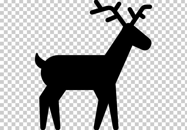 Reindeer Computer Icons Hunting PNG, Clipart, Antler, Black And White, Cartoon, Computer Icons, Deer Free PNG Download