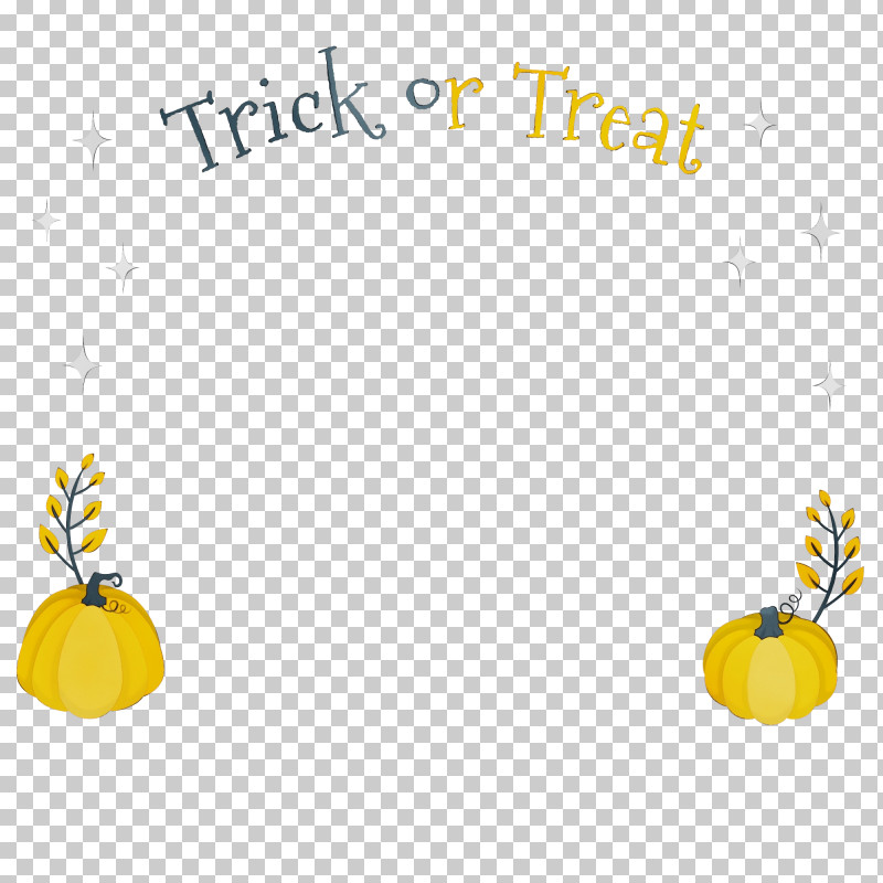 Yellow Line Flower Text Fruit PNG, Clipart, Biology, Flower, Fruit, Geometry, Halloween Free PNG Download