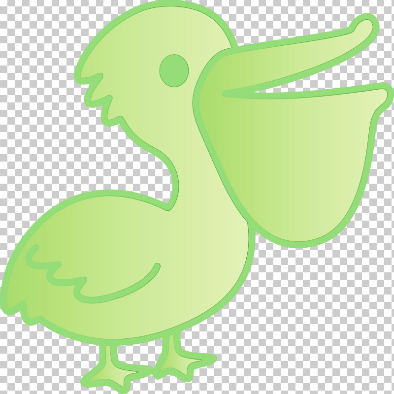 Green Cartoon Bird Beak PNG, Clipart, Beak, Bird, Cartoon, Green, Paint Free PNG Download