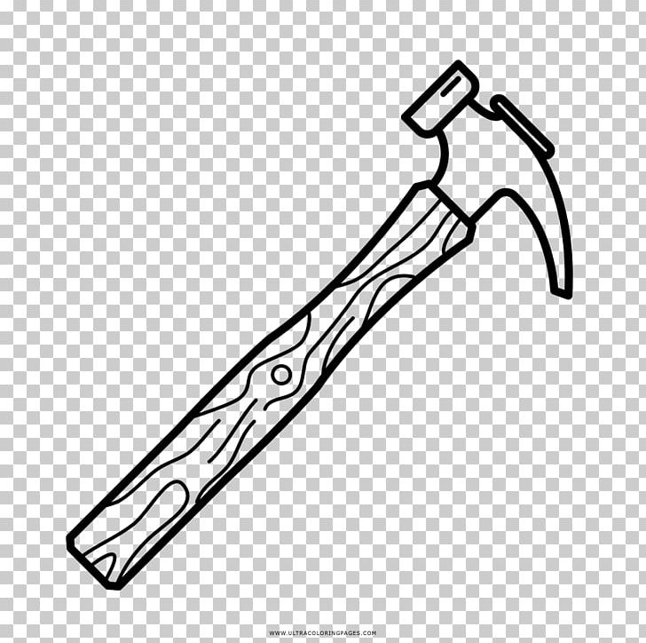 Coloring Book Drawing Hammer Black And White Ausmalbild PNG, Clipart, Angle, Arm, Arma Bianca, Ausmalbild, Black And White Free PNG Download
