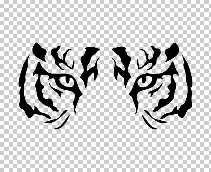Tiger Wall Decal Sticker PNG, Clipart, Animals, Art, Black, Black And White, Computer Wallpaper Free PNG Download