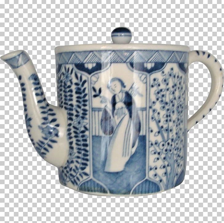 Teapot Porcelain Jingdezhen Blue And White Pottery Mug PNG, Clipart, Blue, Blue And White Porcelain, Blue And White Pottery, Blue White, Bowl Free PNG Download
