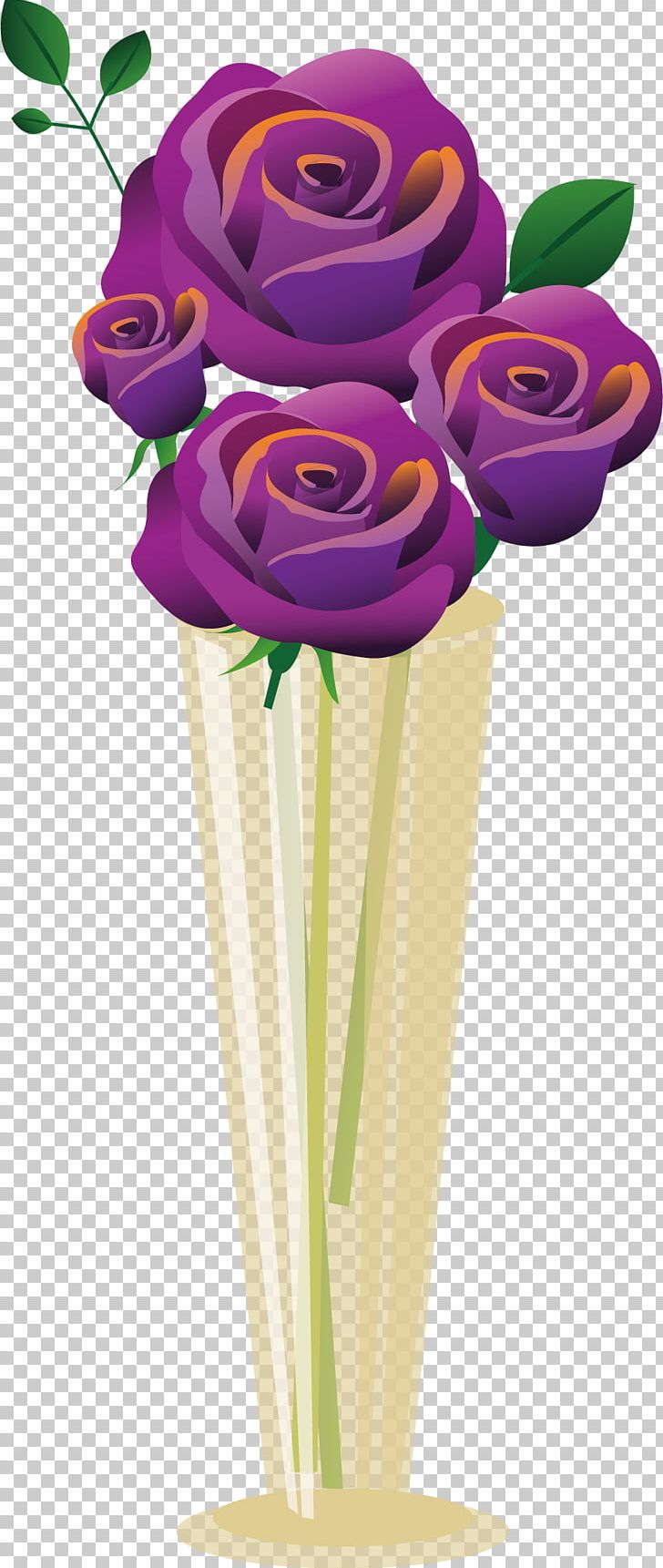 Garden Roses Beach Rose Flower Vase PNG, Clipart, Artificial Flower, Cut Flowers, Decoration, Decorative Elements, Design Element Free PNG Download