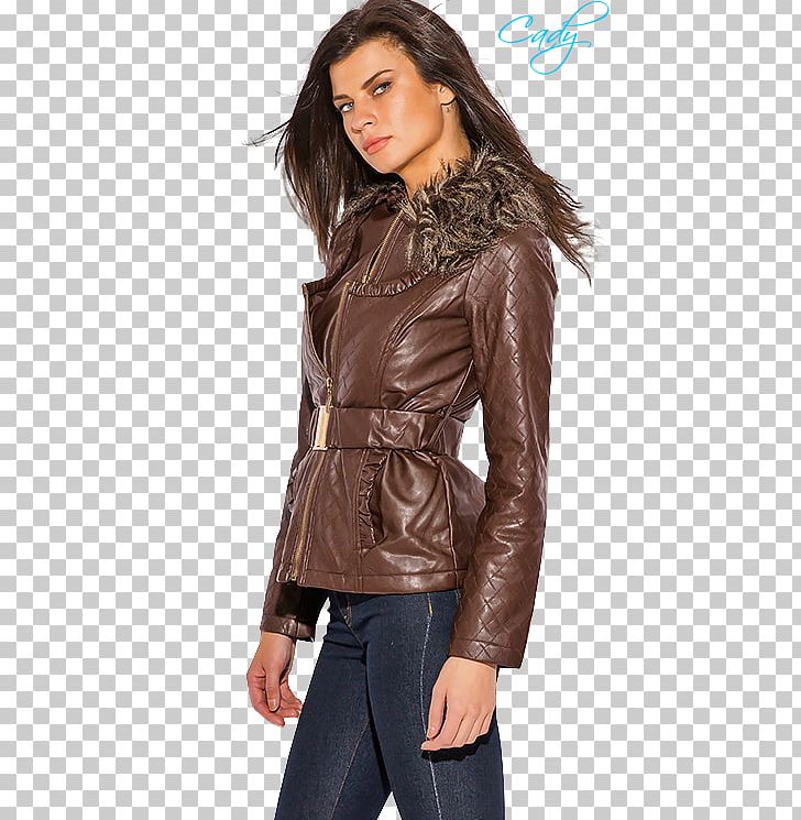 Leather Jacket Coat Fur Clothing Fashion Sleeve PNG, Clipart, Brown, Chocolate, Clothing, Coat, D R Free PNG Download