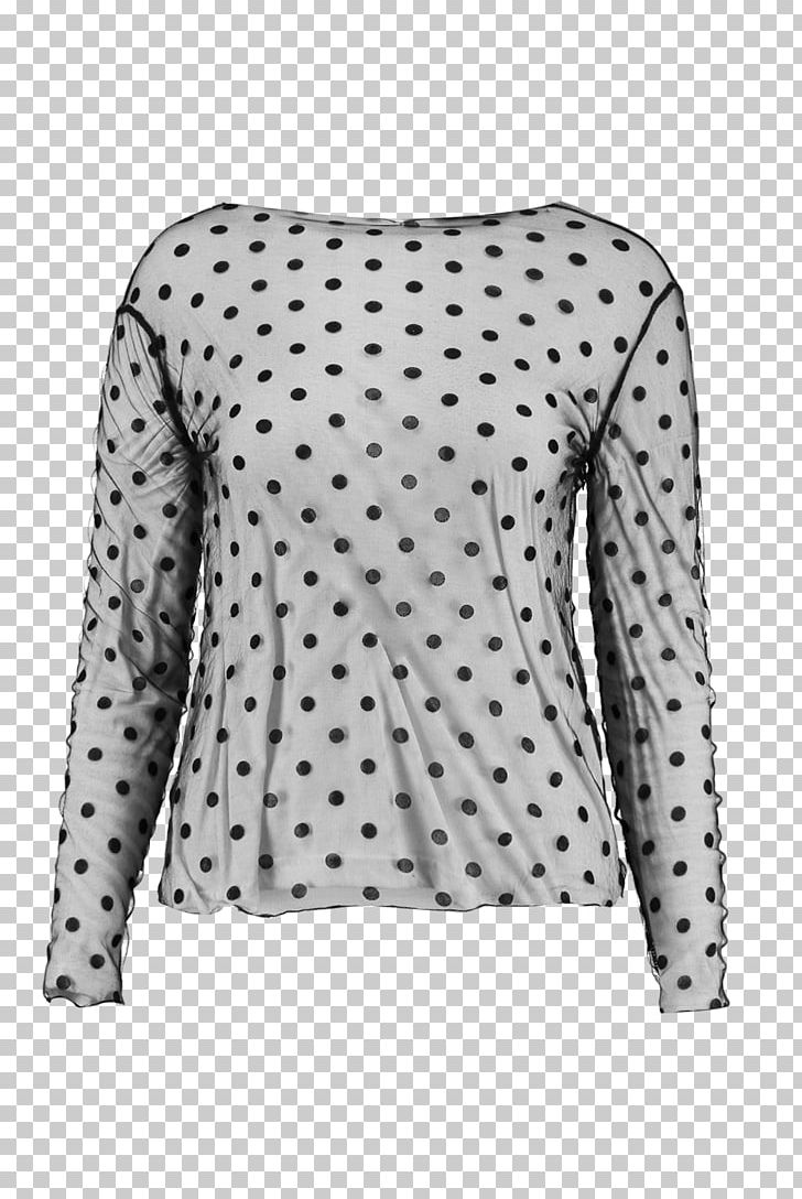 Long-sleeved T-shirt Polka Dot Long-sleeved T-shirt Shoulder PNG, Clipart, Blouse, Clothing, Long Sleeved T Shirt, Longsleeved Tshirt, Mesh Dots Free PNG Download