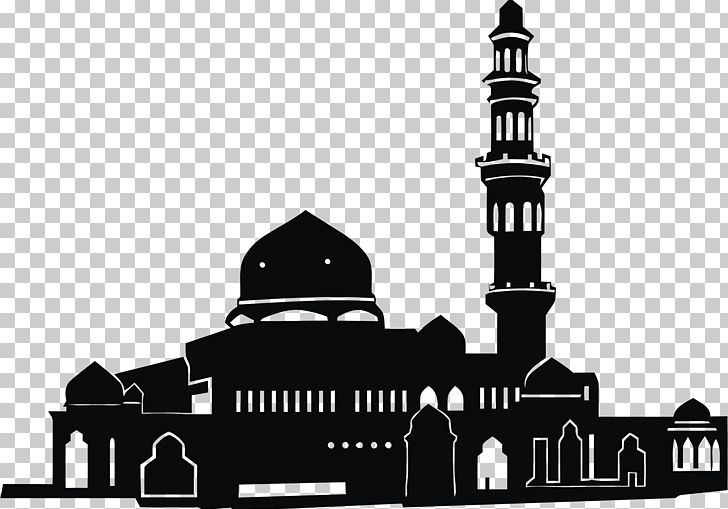 Mosque Islam PNG, Clipart, Black And White, Brand, Building, Computer Icons, Facade Free PNG Download