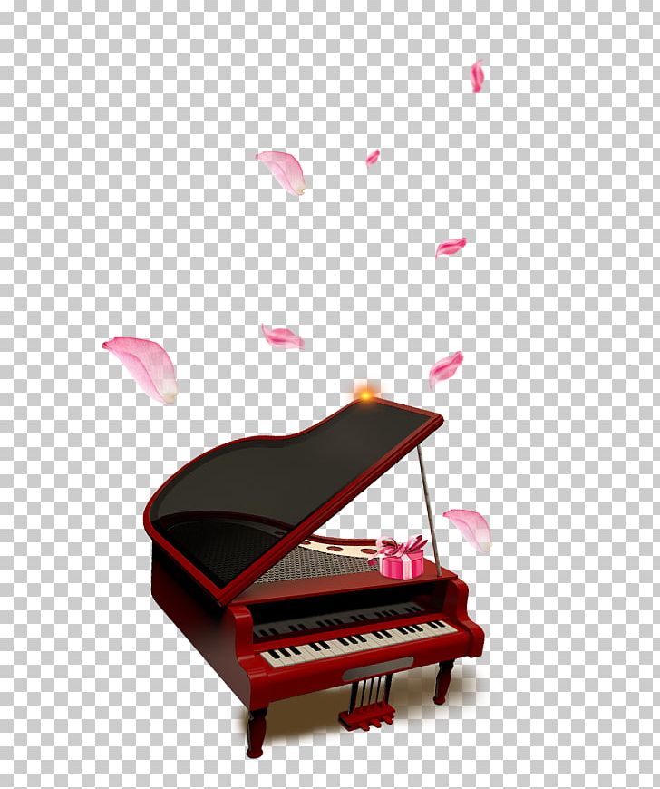 Piano Musical Instrument PNG, Clipart, Black, Box, Designer, Download, Floating Petals Free PNG Download