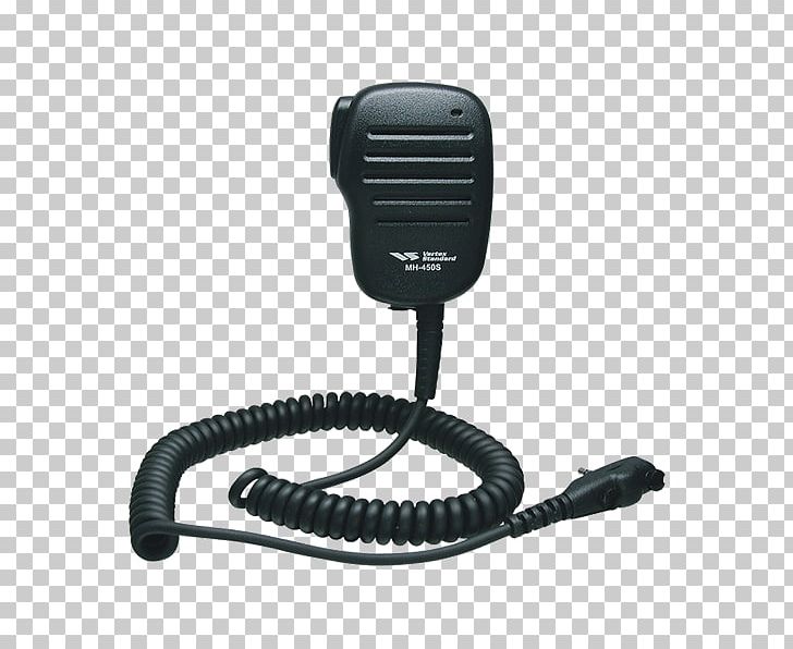 Vertex MH-450S Remote Speaker Microphone With Standard Single Pin Handheld Two-Way Radios PNG, Clipart, Aerials, Audio, Audio Equipment, Communication Accessory, Electronic Device Free PNG Download