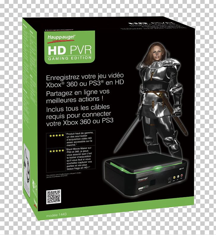 Xbox 360 Hauppauge Digital Digital Video Recorders Hauppauge HD PVR Gaming Edition PNG, Clipart, Component Video, Electronic Device, Electronics, French Press, Gadget Free PNG Download