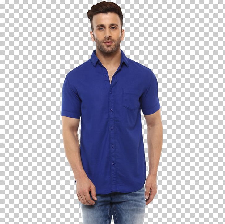 T-shirt Sleeve Royal Blue PNG, Clipart, Blue, Button, Cargo Pants, Casual, Clothing Free PNG Download
