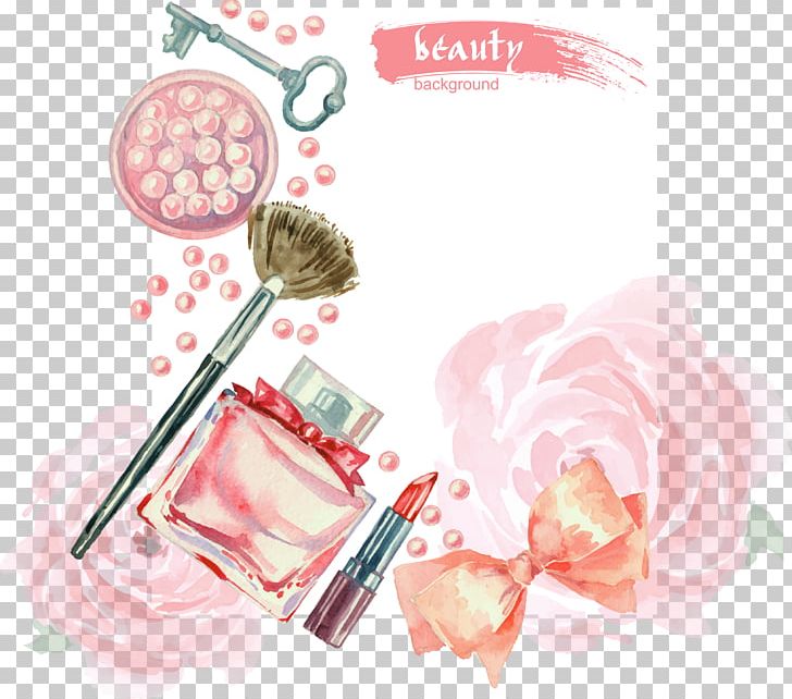 Hand-painted Watercolor Cosmetics PNG, Clipart, Cartoon, Color Graffiti, Cosmetics, Hand Drawn, Happy Birthday Vector Images Free PNG Download
