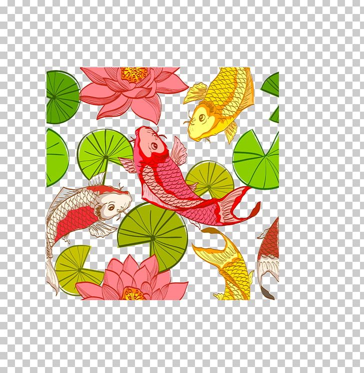 Nelumbo Nucifera Illustration PNG, Clipart, Autumn Leaf, Background, Benthos, Clip Art, Design Free PNG Download