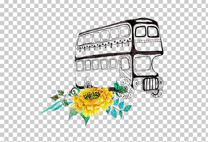 London Bus Watercolor Painting PNG, Clipart, Abstract Pattern, Art, Artwork, Bus, Car Free PNG Download