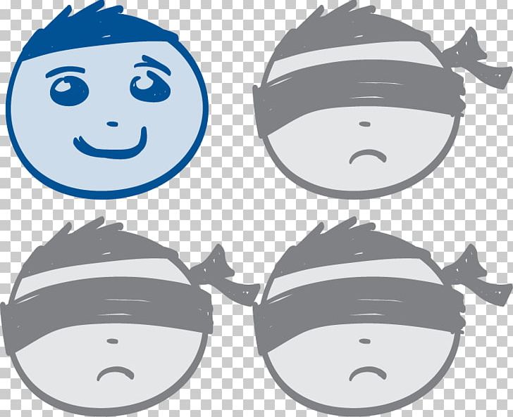Smiley Nose Human Behavior PNG, Clipart, Behavior, Black And White, Blindfolded, Cartoon, Circle Free PNG Download