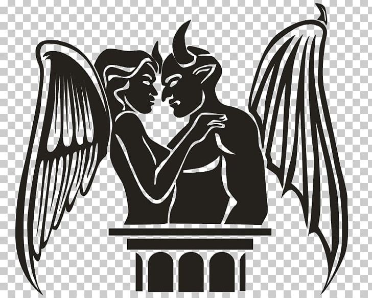 devilish angel clipart