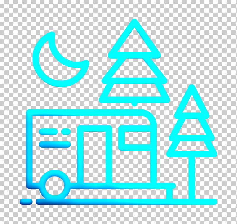 Moon Icon Camping Icon Nature Icon PNG, Clipart, Aqua, Camping Icon, Electric Blue, Line, Logo Free PNG Download
