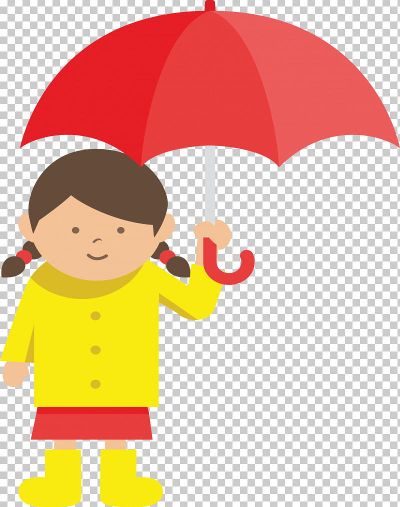 Raining Day Raining Umbrella PNG, Clipart, Cartoon, Character, Geometry, Girl, Happiness Free PNG Download