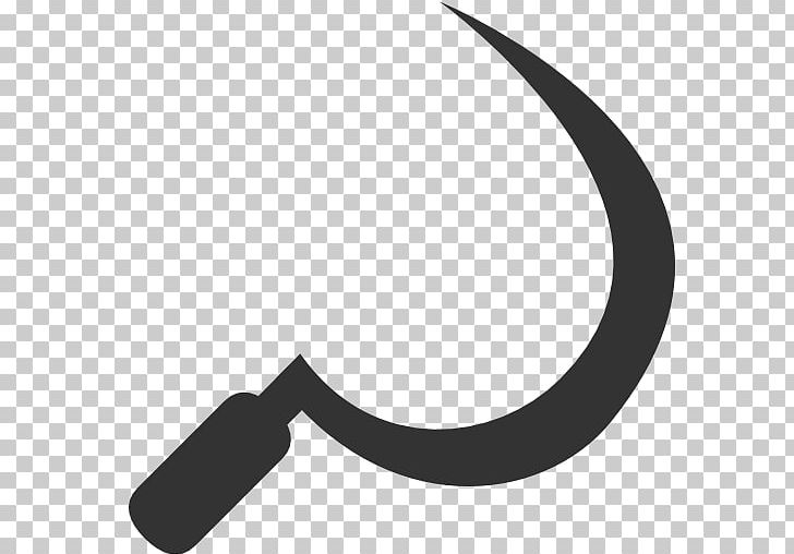 Sickle Computer Icons PNG, Clipart, Angle, Black, Black And White, Circle, Computer Icons Free PNG Download