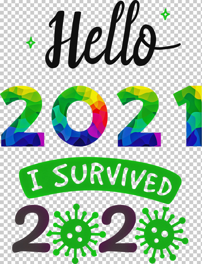 Hello 2021 New Year PNG, Clipart, Anniversary, Geometry, Green, Hello 2021 New Year, Line Free PNG Download