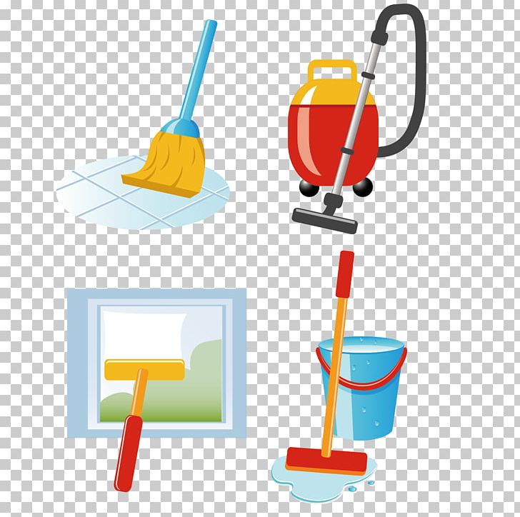 happy cleaning clipart