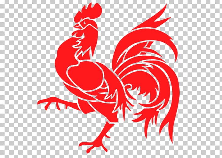 Rooster China Chicken Paper Sticker PNG, Clipart, 2017, Art, Artwork, Beak, Bird Free PNG Download