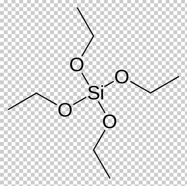 Tetraethyl Orthosilicate Silicic Acid Alcossisilani PNG, Clipart, Alkoxide, Angle, Area, Black, Black And White Free PNG Download