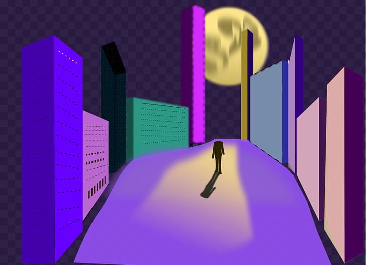 Night Walking PNG, Clipart, Animation, Art, Computer Wallpaper, Free Content, Graphic Design Free PNG Download