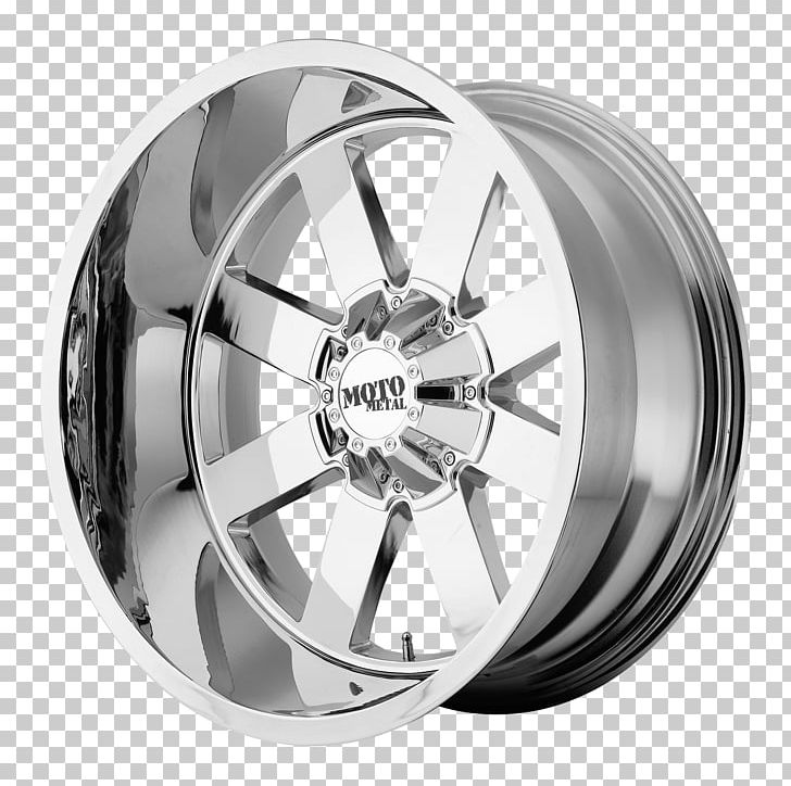 Car Moto Metal MO962 CHROME Custom Wheel PNG, Clipart, 8 X, Alloy Wheel, Automotive Wheel System, Black And White, Car Free PNG Download