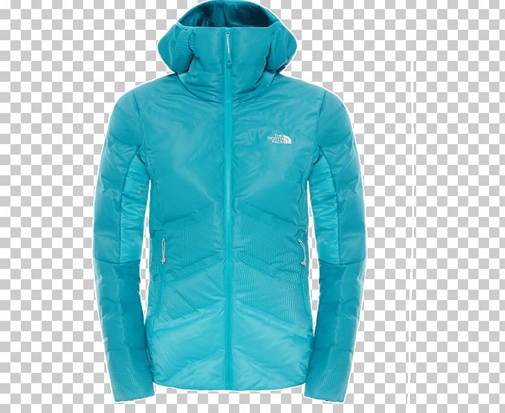 Hoodie Jacket The North Face Down Feather Coat PNG, Clipart, Aqua, Clothing, Coat, Cobalt Blue, Daunenjacke Free PNG Download