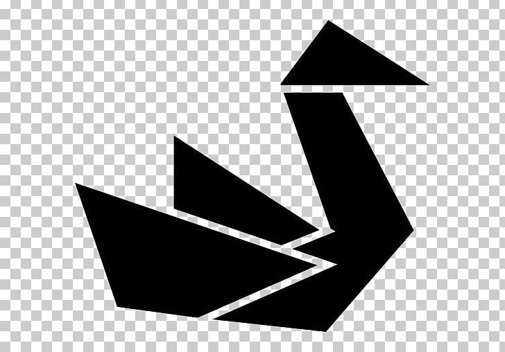 Paper Cygnini Crane Origami PNG, Clipart, Angle, Bird, Black, Black And White, Brand Free PNG Download