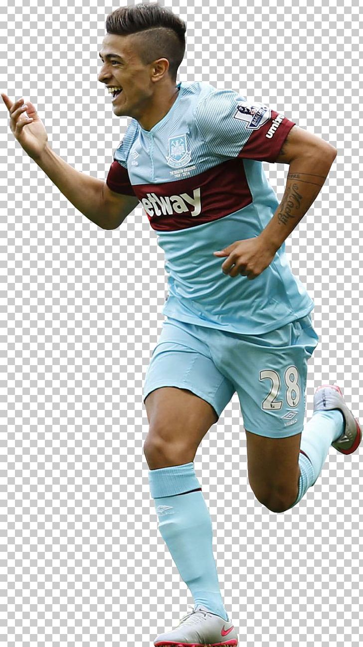 Manuel Lanzini West Ham United F.C. Jersey Football Team Sport PNG, Clipart, Athlete, Athletics, Ball, Competition, Football Free PNG Download