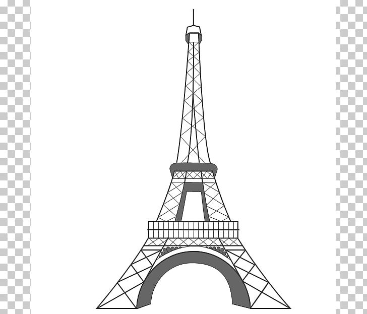 Eiffel Tower Drawing PNG, Clipart, Angle, Black And White, Building, Cartoon, Clip Art Free PNG Download