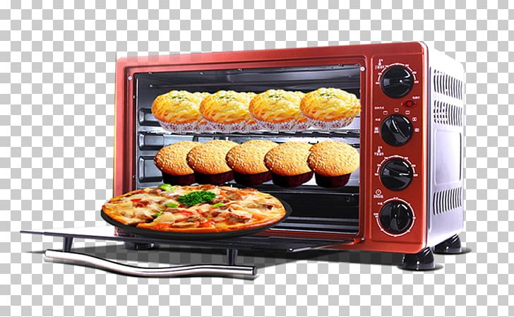 Oven Red Electric Stove Toaster PNG, Clipart, Black, Black Dial, Contact Grill, Designer, Dial Free PNG Download