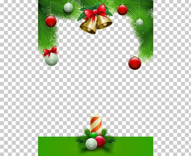 Santa Claus Christmas Card Frame PNG, Clipart, Branch, Christmas, Christmas Card, Christmas Decoration, Christmas Elf Free PNG Download