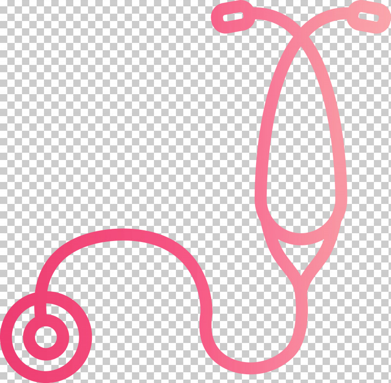 Stethoscope PNG, Clipart, Line, Pink, Stethoscope Free PNG Download